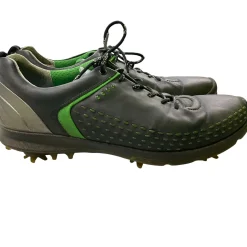Used Ecco Mens Golf Shoes Black Senior 11.5