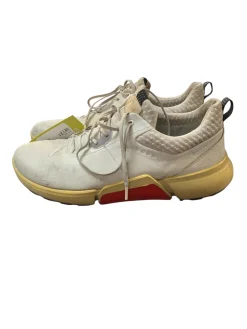 Used Ecco Mens Golf Shoes White Senior 10.5