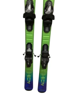Used Elan ACE JETT Mens DH Ski/Binding Royal Blue 140 cm