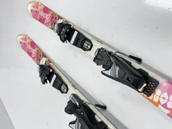 Used Elan BARBIE Girls DH Ski/Binding Pink 110 cm
