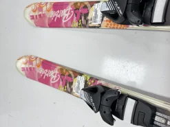 Used Elan BARBIE Girls DH Ski/Binding Pink 110 cm