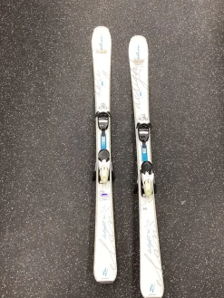 Used Elan DELIGHT Womens DH Ski/Binding White 148 cm