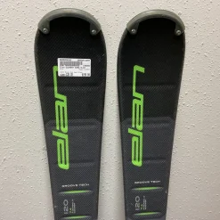 Used Elan ELEMENT Boys DH Ski/Binding Black And Neon Green 120 cm