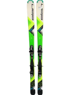 Used Elan EXPLORE Mens DH Ski/Binding Green 176 cm