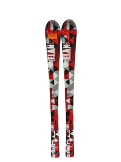 Used Elan FORMULA Boys Skis Only Red 130 cm