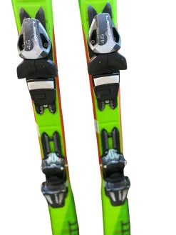 Used Elan JETT 120 Boys DH Ski/Binding Green 120 cm