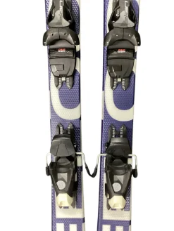 Used Elan LEELOO Womens Downhill Ski/Binding Navy Blue 135 cm