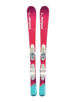 Used Elan LIL MAGIC Girls DH Ski/Binding None 120 cm