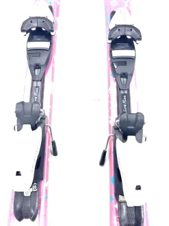 Used Elan LIL MAGIC Girls DH Ski/Binding Pink 120 cm