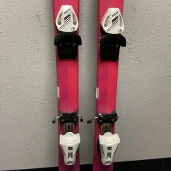 Used Elan LIL MAGIC Girls DH Ski/Binding Pink 130 cm