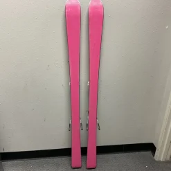 Used Elan LIL MAGIC Girls DH Ski/Binding Purple 140 cm