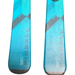 Used Elan PINBALL Boys DH Ski/Binding Green 130 cm