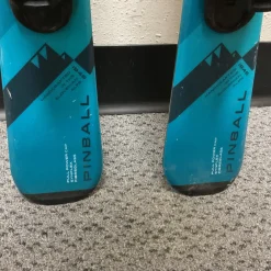 Used Elan PINBALL Boys DH Ski/Binding Green 90 cm