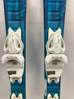Used Elan STARR Girls DH Ski/Binding Cobalt 110 cm
