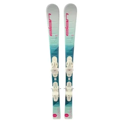 Used Elan STARR Girls DH Ski/Binding Teal 120 cm