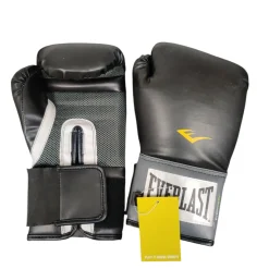 Used Everlast Boxing Gloves Black Large