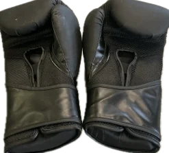 Used Everlast Boxing Gloves Black Senior