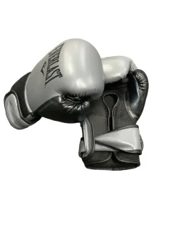 Used Everlast Boxing Gloves Grey Senior