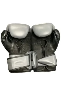 Used Everlast Boxing Gloves Grey Senior