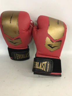 Used Everlast Boxing Gloves Red Youth
