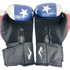 Used Everlast Boxing Gloves Red And White MD
