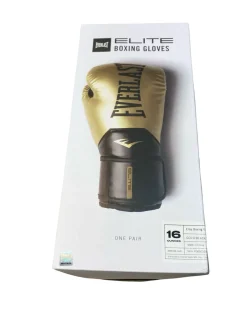 Used Everlast Boxing Gloves Vegas Gold LG
