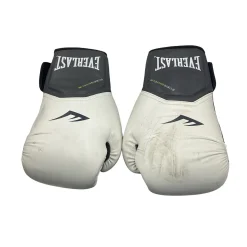 Used Everlast Boxing Gloves White M/L
