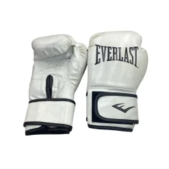 Used Everlast Boxing Gloves White S/M