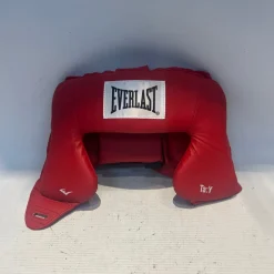 Used Everlast Boxing Headgear Red