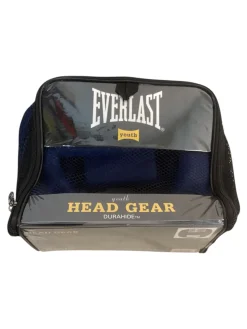 Used Everlast Boxing Headgear Navy Blue