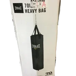 Used Everlast Boxing Heavy Bag Black 70 lb