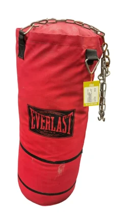 Used Everlast Boxing Heavy Bag Red 40 lb