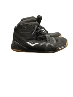 Used Everlast Boxing Shoes Black Senior 10