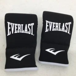 Used Everlast CORE SLIP ON BOXING GLOVES Boxing Gloves Black Senior
