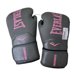 Used Everlast ELITE 12OZ BOXING GLOVES Boxing Gloves Grey Senior
