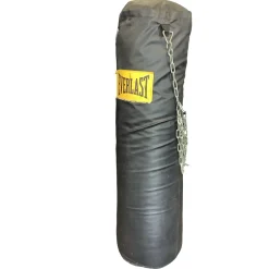 Used Everlast HEAVY BAG Boxing Heavy Bag Black 100 lb