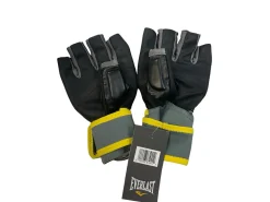 Used Everlast Kick Gloves Black LG