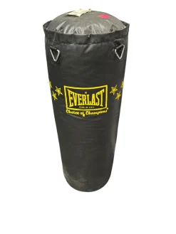 Used Everlast 80 LB Boxing Heavy Bag Black 80 lb