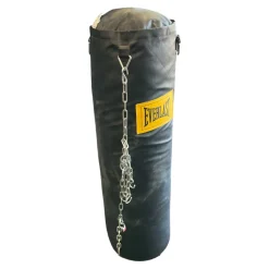 Used Everlast 100 LB Boxing Heavy Bag Black 100 lb