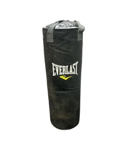 Used Everlast 70LB Boxing Heavy Bag Black 70 lb