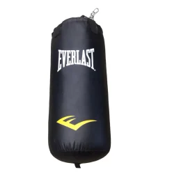 Used Everlast 40 LB HEAVY BAG Boxing Heavy Bag Black 40 lb