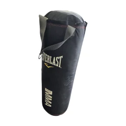 Used Everlast 100 LB HEAVY BAG Boxing Heavy Bag Black 100 lb