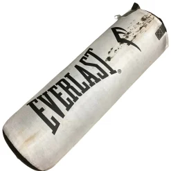 Used Everlast 80 LB HEAVY BAG Boxing Heavy Bag Grey 80 lb