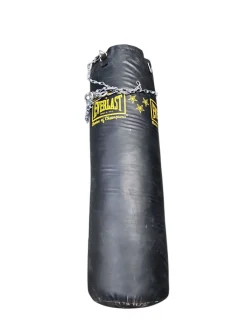 Used Everlast 100 LB HEAVY BAG Boxing Heavy Bag Black 100 lb