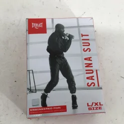 Used Everlast MENS L/XL SAUNA SUIT Boxing Accessory