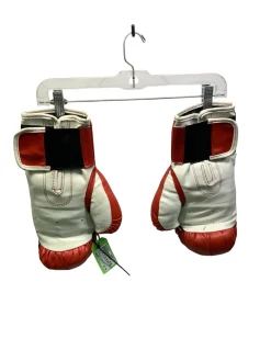 Used Everlast 14 OZ RED/WHT BOXING GLOVES Boxing Gloves Cardinal And White Senior