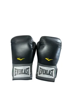 Used Everlast PRO STYLE Boxing Gloves Black L/XL