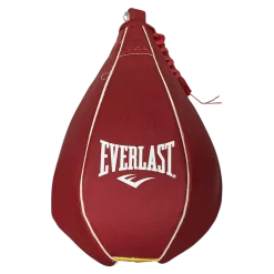 Used Everlast SPEED BAG Boxing Speed Bag Red