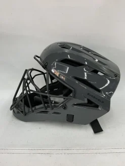 Used Evoshield EVOSHIELD CATCHER HELMET L/XL Catchers Helmet w/Mask Black LG