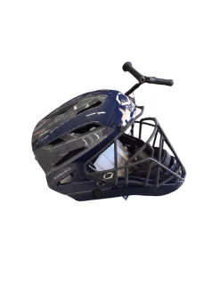 Used Evoshield EVOSHIELD PRO-SRZ CATCHERS HELMET Catchers Helmet w/Mask Navy Blue LG